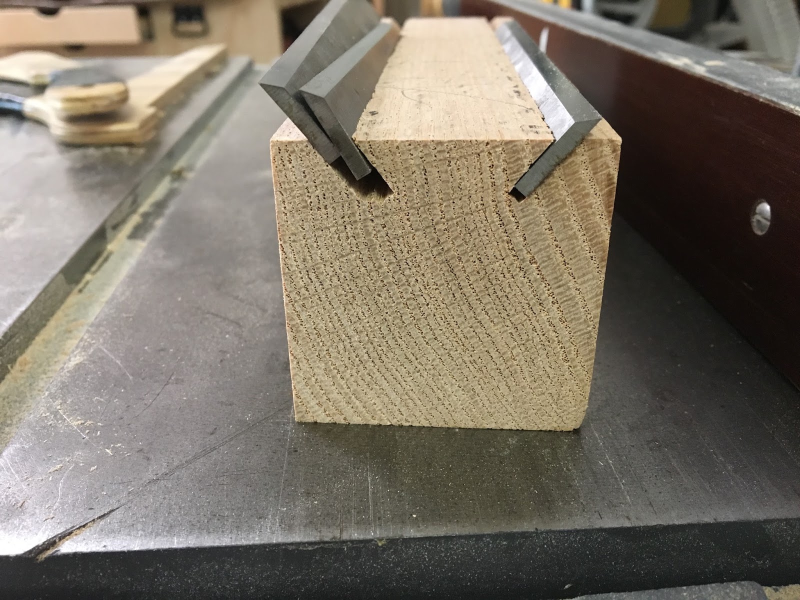 The Project Lady - $9 Homemade Jig for Sharpening Jointer Knives