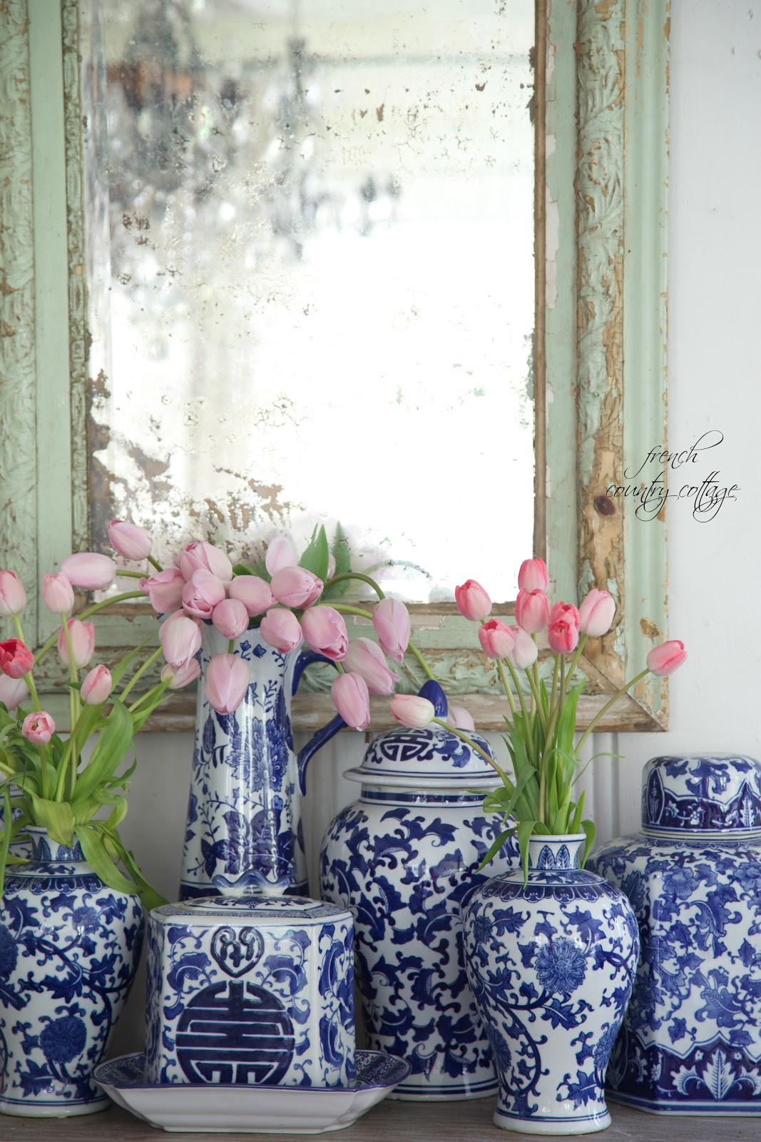 Blue & White Love FRENCH COUNTRY COTTAGE