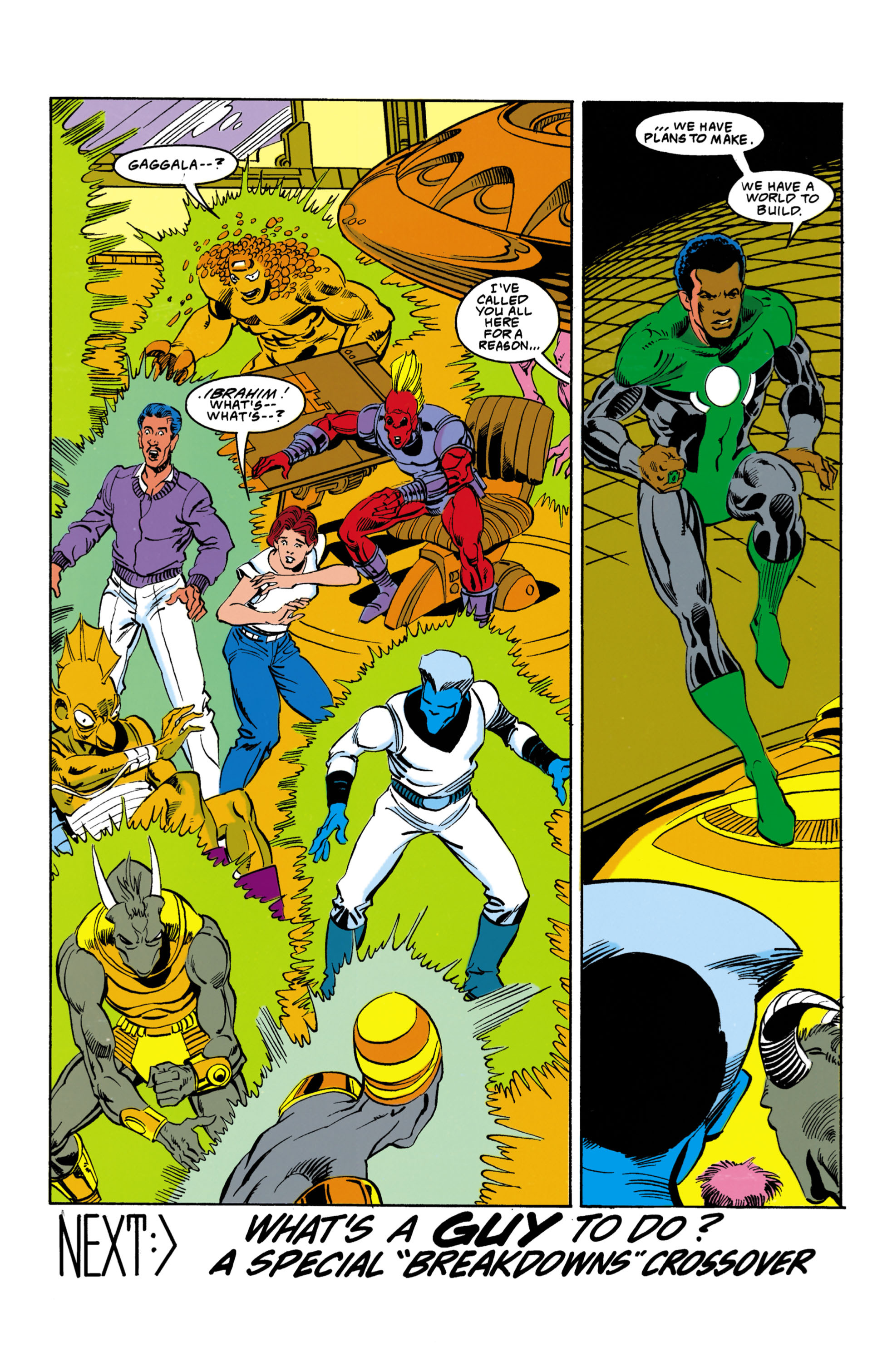 Read online Green Lantern (1990) comic -  Issue #17 - 22