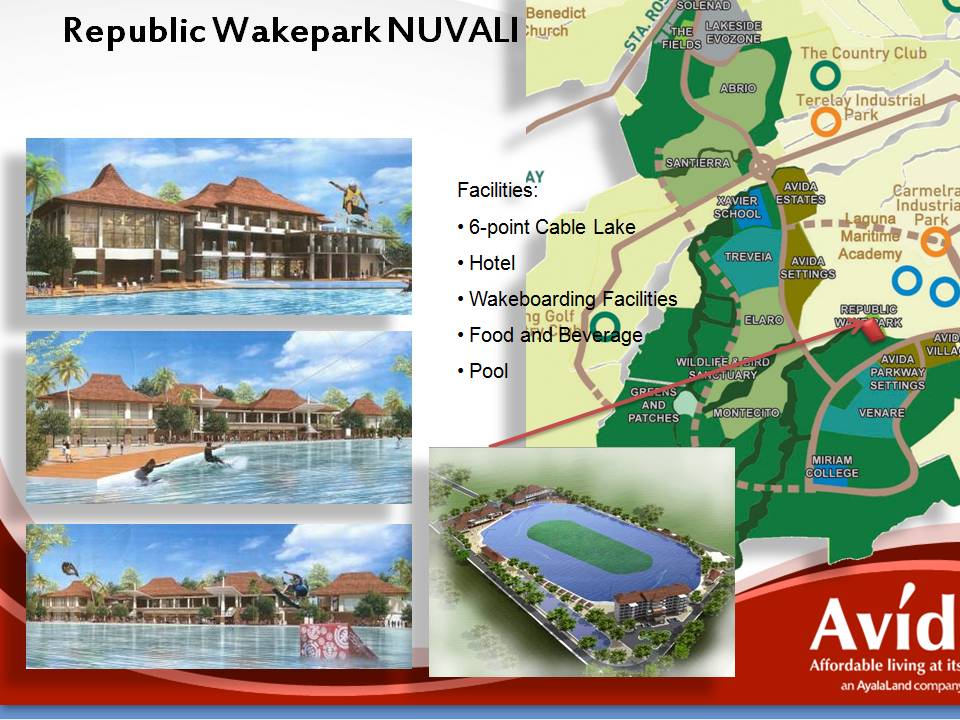 NUVALI EVOLIVING STA ROSA LAGUNA WOODHILLS SETTINGS