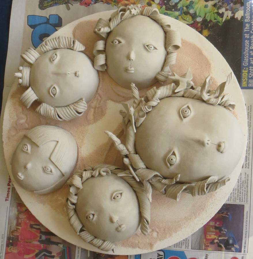 DoGoo Contemporary Clay Idols Bisquefiring