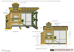 coop chicken plans m206 construction build