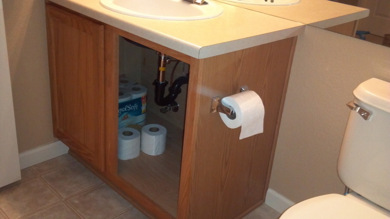 Better With Age... Making Old Things New Bathroom Redo