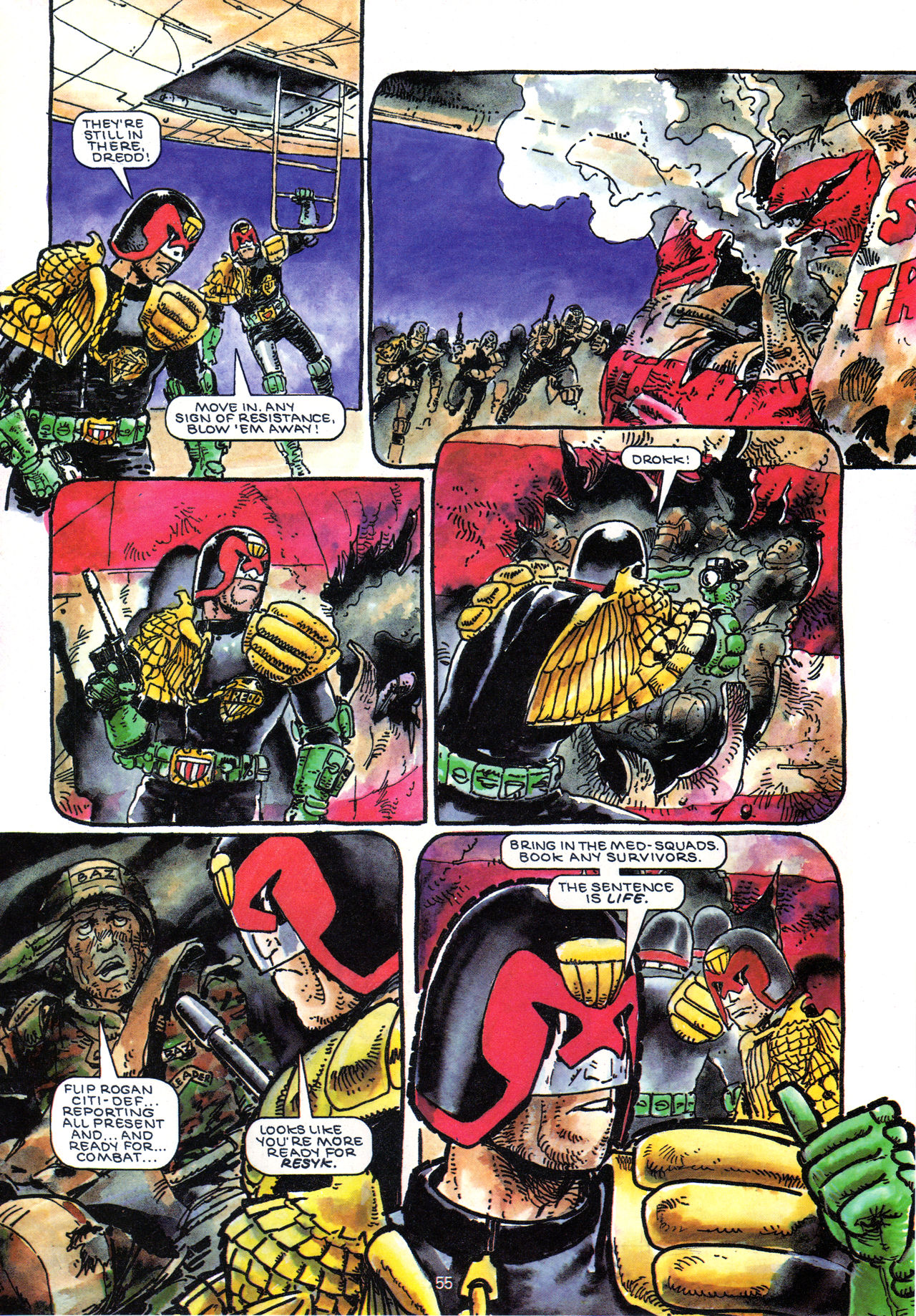 Read online Judge Dredd: The Complete Case Files comic -  Issue # TPB 9 (Part 1) - 158