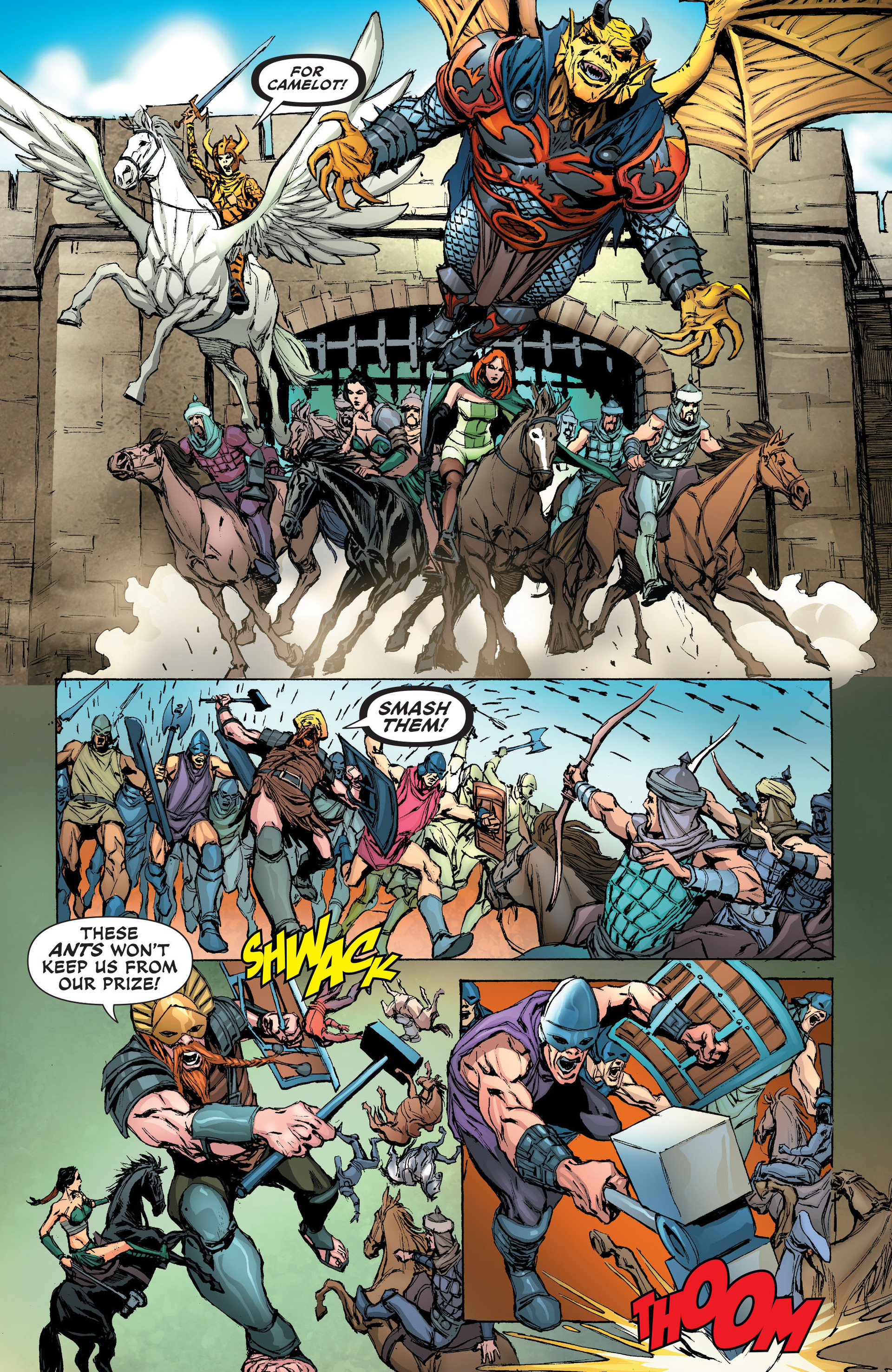 Demon Knights issue 23 - Page 8