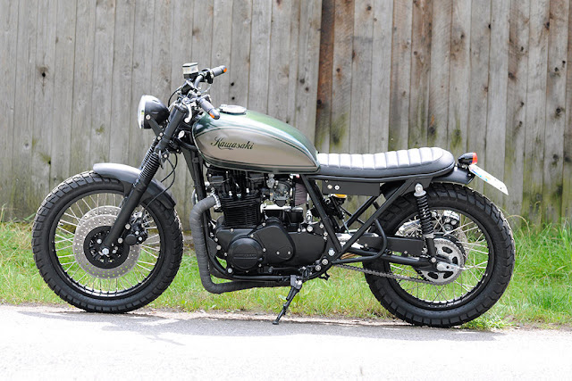 Racing Caf U00e8 Kawasaki Z 750b By Hb Custom