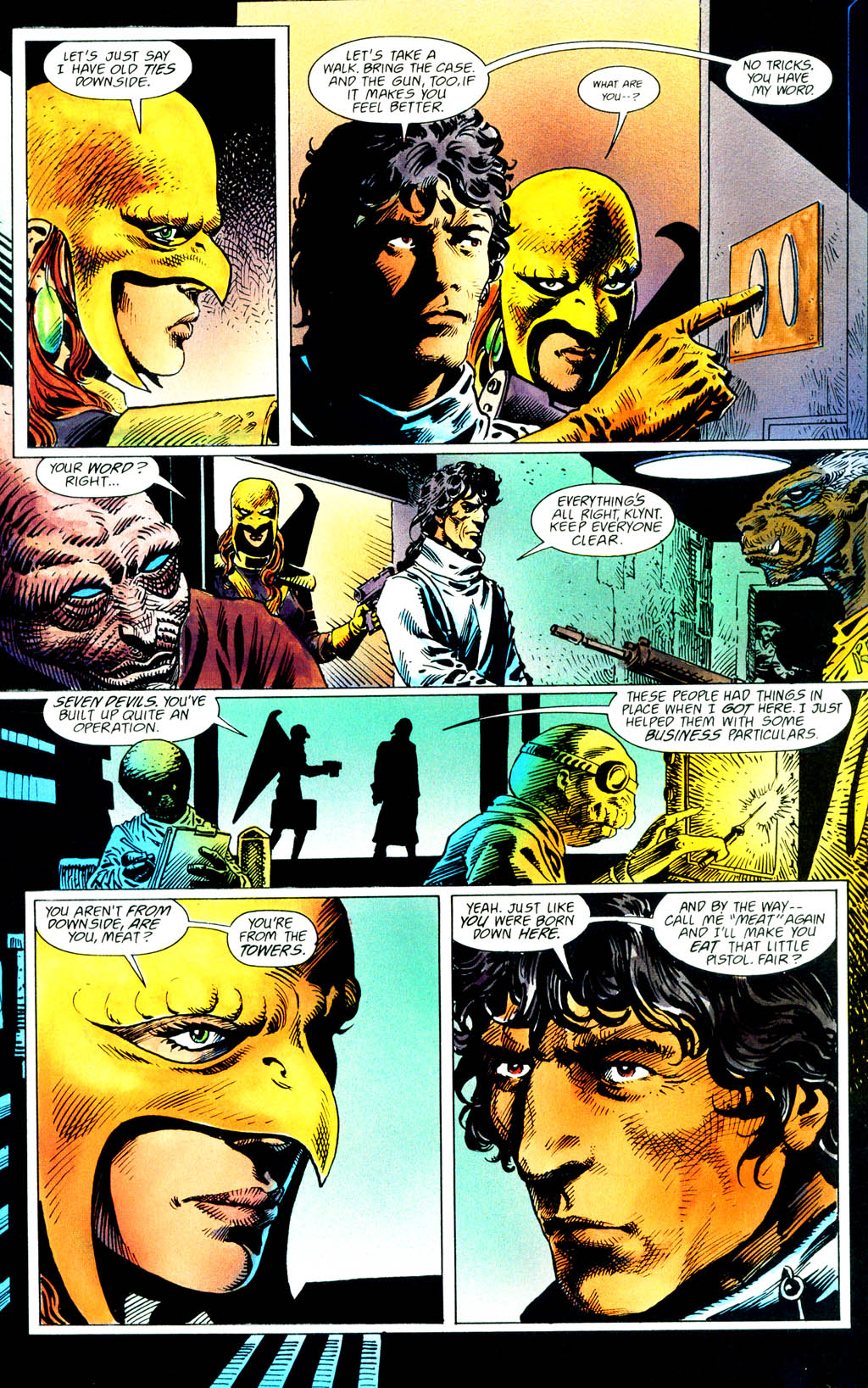 Read online Hawkworld (1989) comic -  Issue #3 - 18