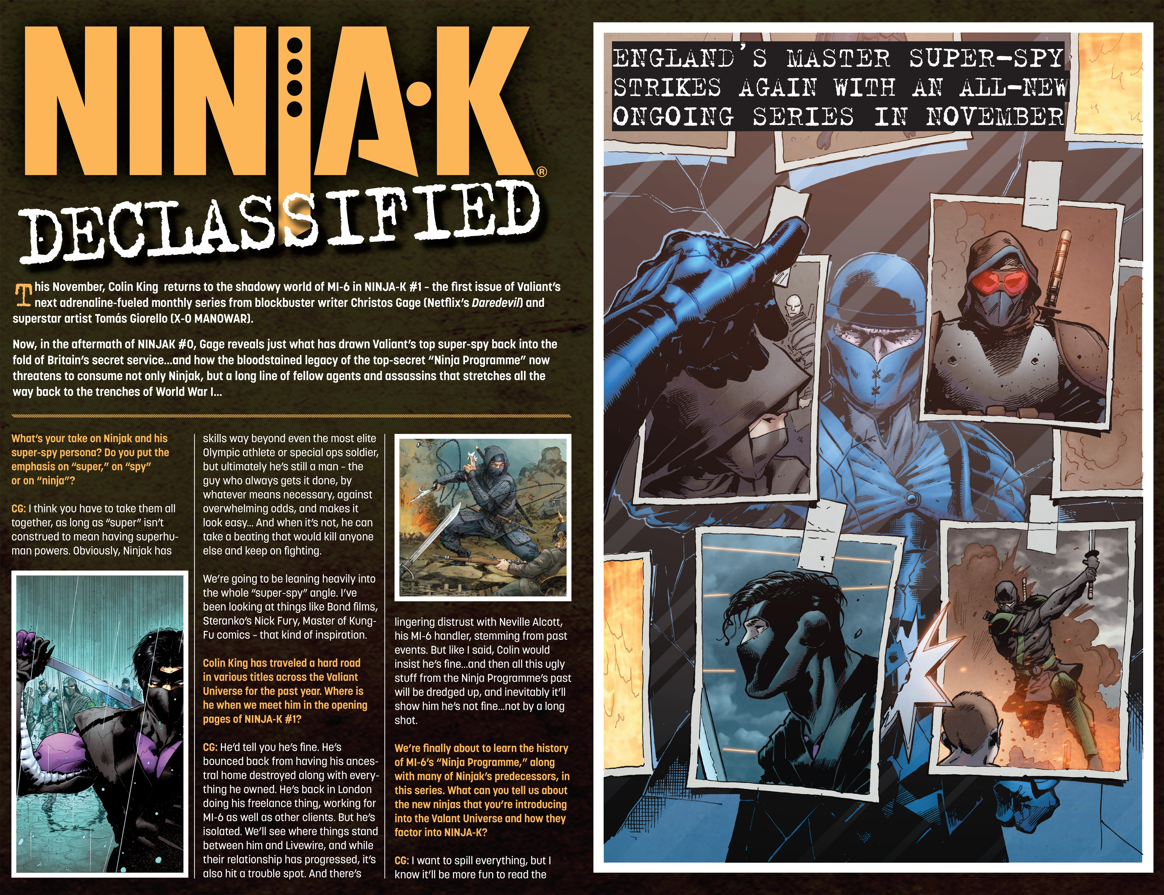 Read online Ninjak (2015) comic -  Issue #0 - 29