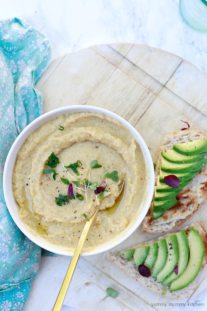 Vegan Roasted Cauliflower Soup Yummy Mummy Kitchen A Vibrant