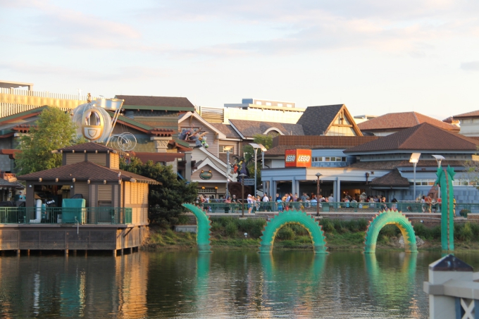 Disney Springs, Orlando Florida lasten kanssa
