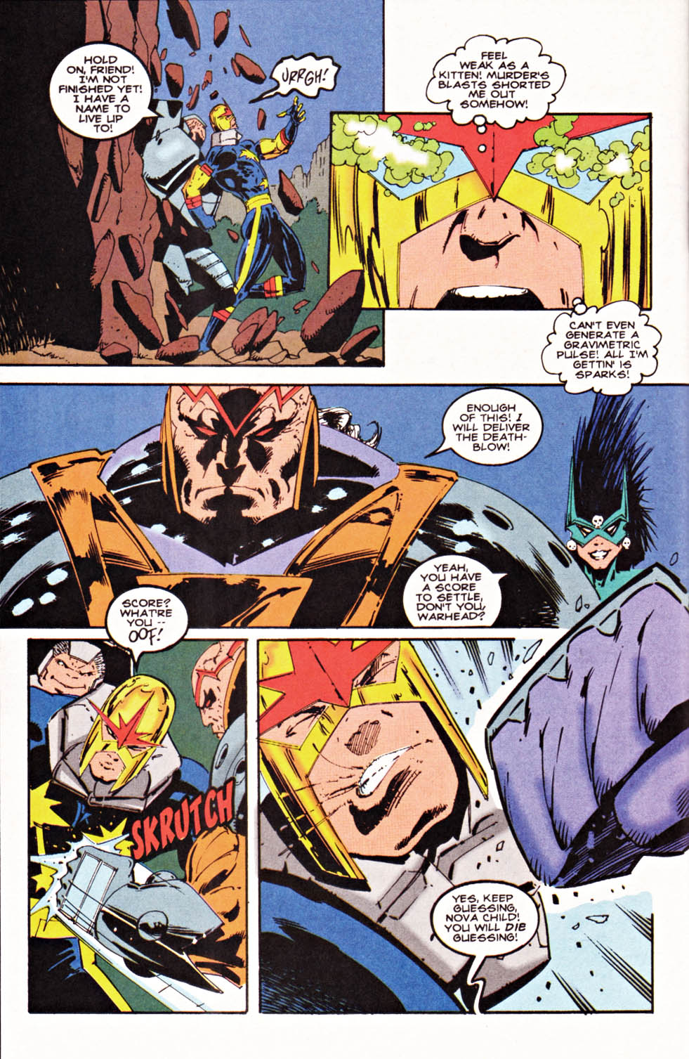 Read online Nova (1994) comic -  Issue #8 - 20