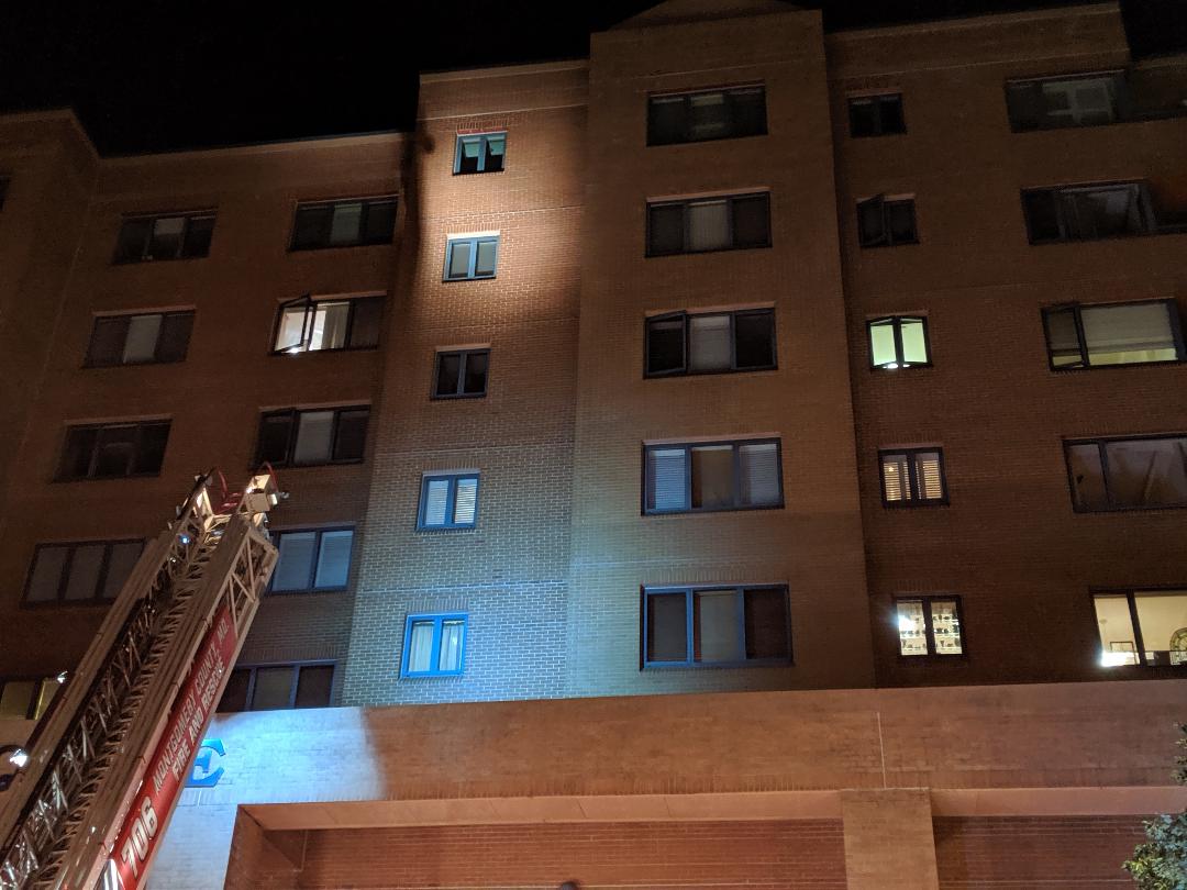 Robert Dyer Bethesda Row Kitchen fire at Hampden Square in Bethesda