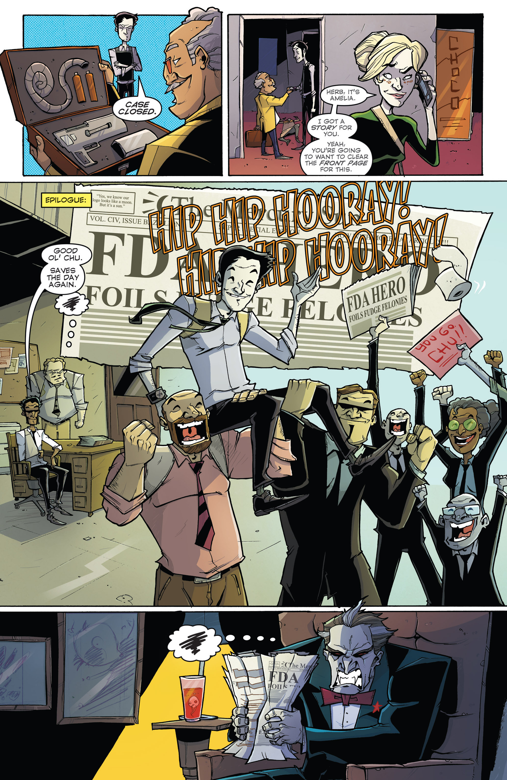 Read online Chew comic -  Issue #41 - 18