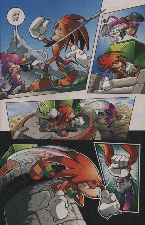 Read online Sonic The Hedgehog comic -  Issue #203 - 22