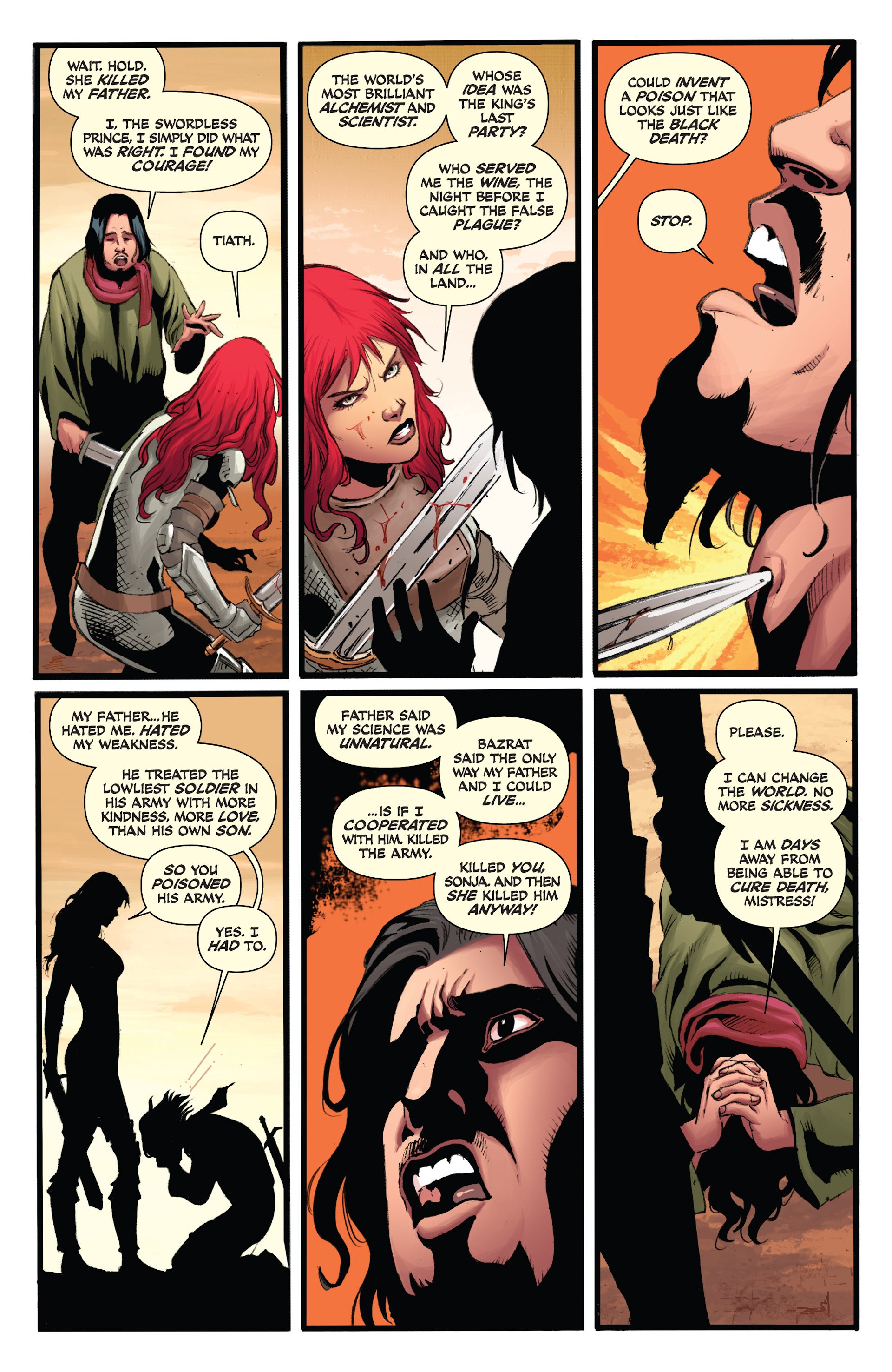 Read online Red Sonja (2013) comic -  Issue #6 - 22