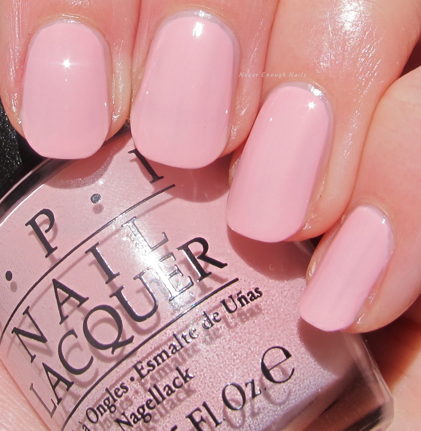 It's a classic bubblegum pink and should flatter a lot of skin tones. 