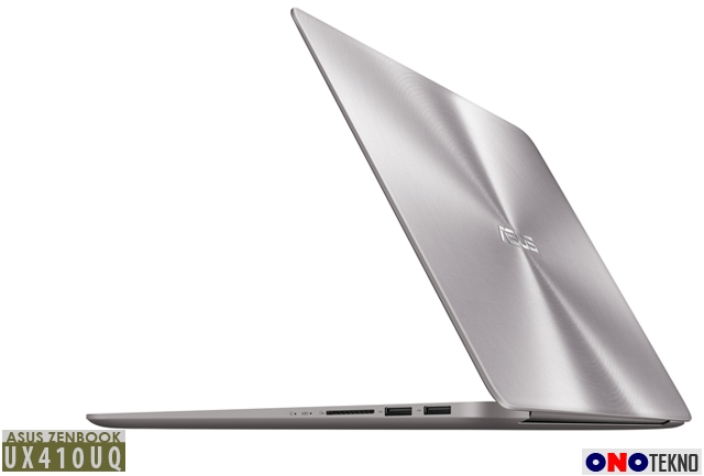 ASUS ZenBook UX410UQ " Ultrabook dengan Prosesor dan Grafis Kinerja Tinggi "