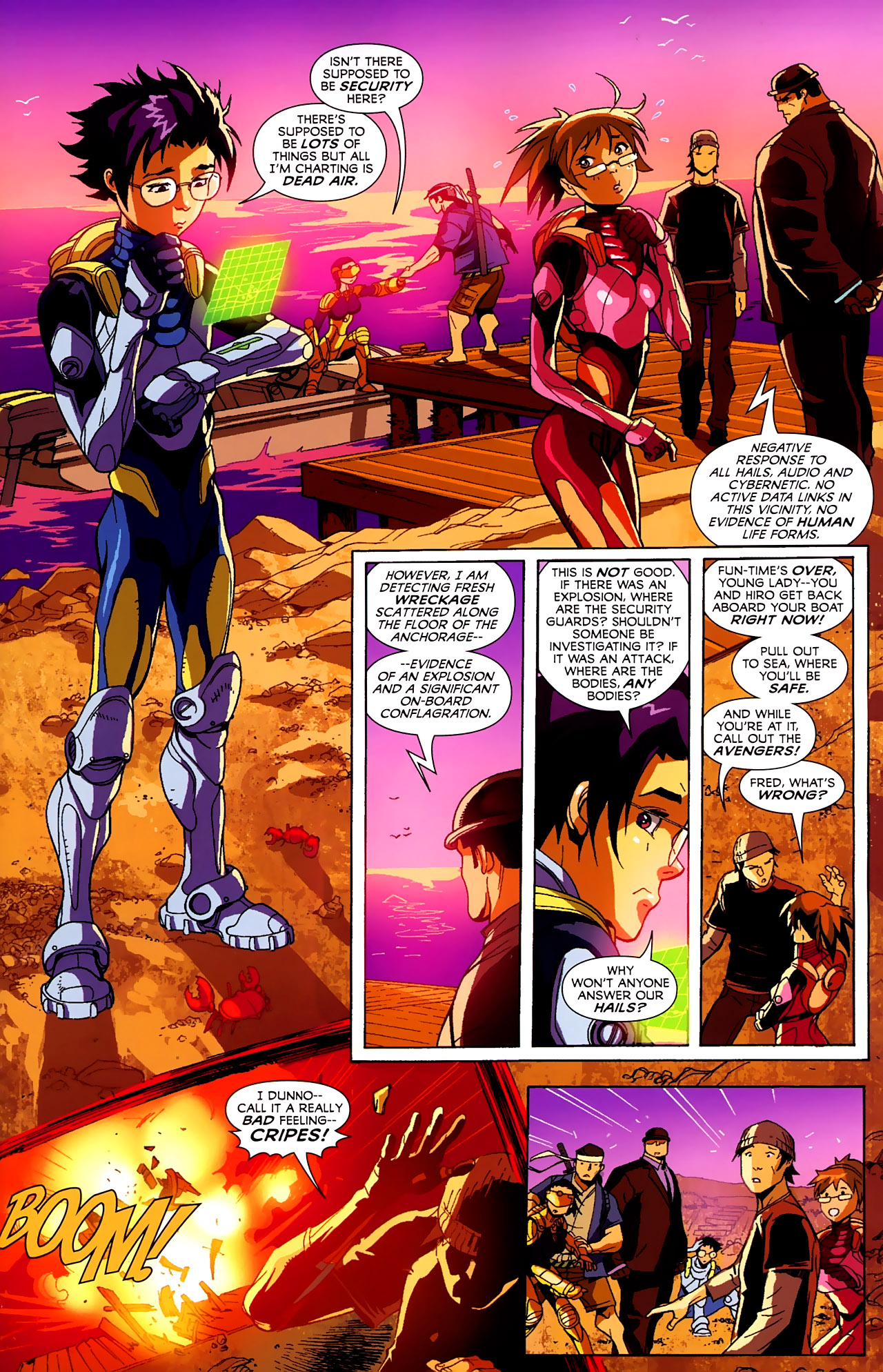 Read online Big Hero 6 (2008) comic -  Issue #3 - 16