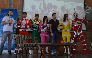Comic Convention Uruguay.  Steve Cárdenas  Power Ranger Rojo Power Rangers Argentina  