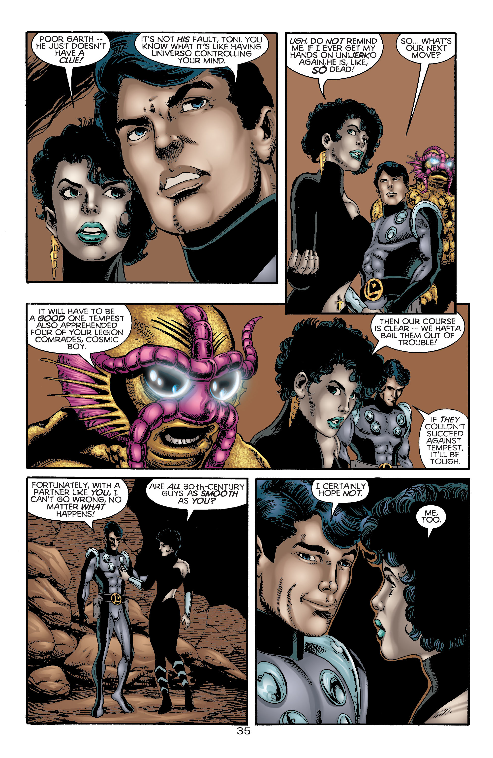 Read online Titans/Legion of Super-Heroes: Universe Ablaze comic -  Issue #3 - 38