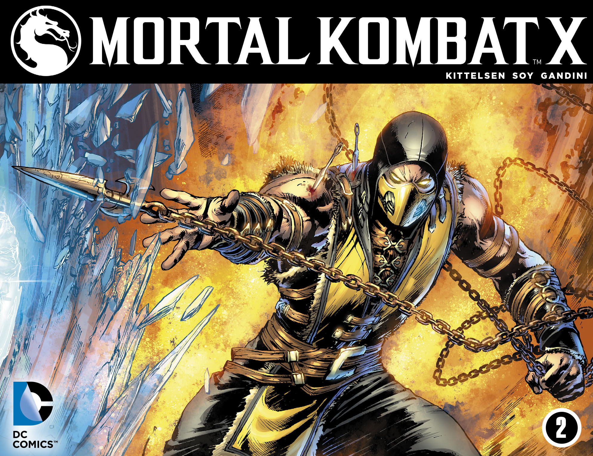 Read online Mortal Kombat X [I] comic -  Issue #2 - 1