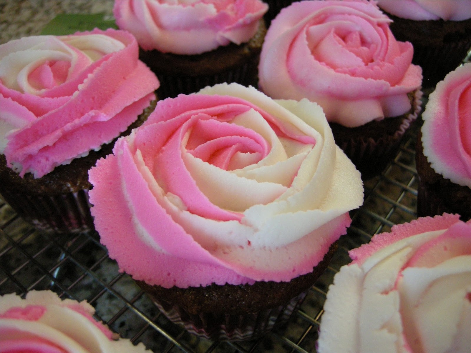 Mother's Day Rose Cupcakes | Cake Pop Insanity!
