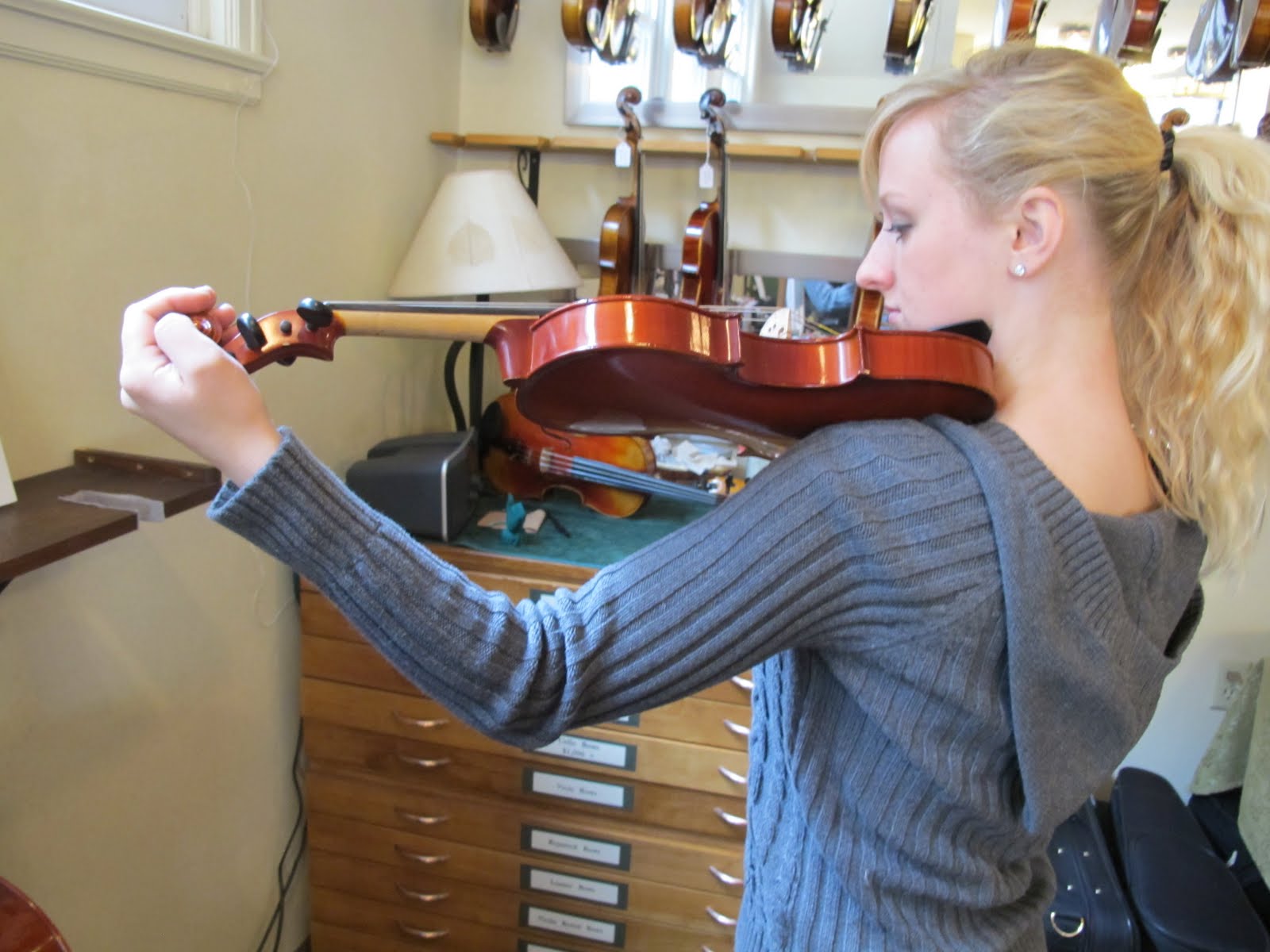 The Violin Shop: What Size Violin Does Child