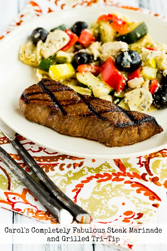 Kalyn's Kitchen®: Carol's Completely Fabulous Steak Marinade Recipe and ...