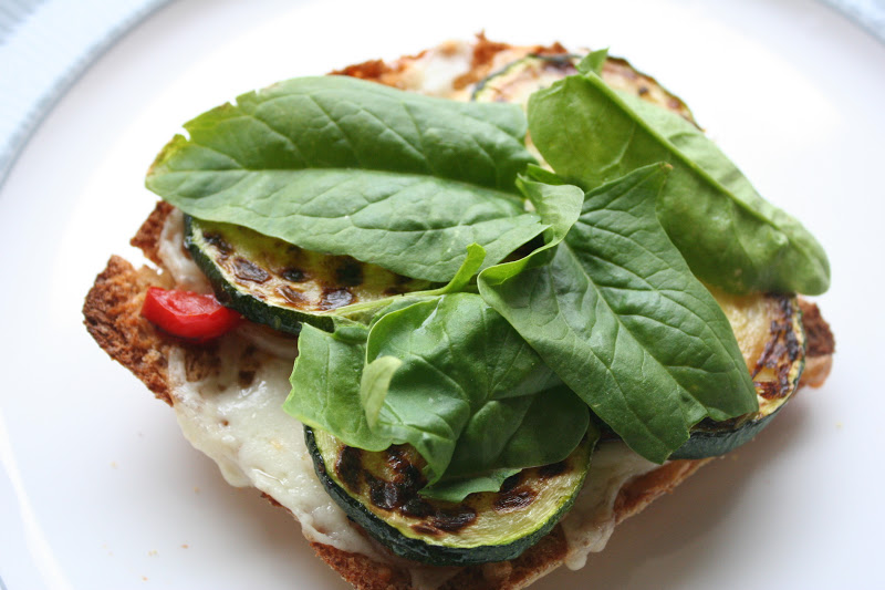 Food Ophelia Grilled Zucchini Sandwich