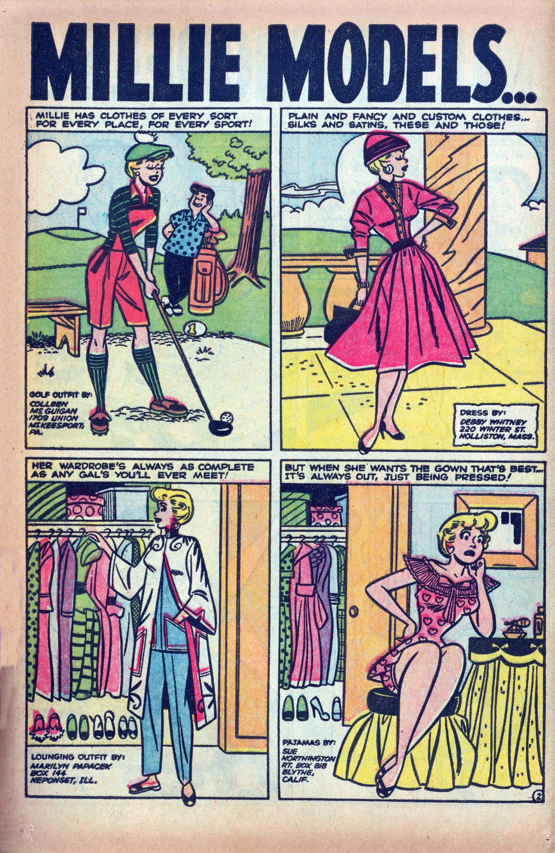 Read online Millie the Model comic -  Issue #74 - 12