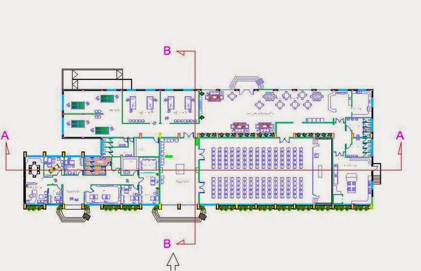 تصميم مبنى رئاسة جامعة اليرموك (Redesign) ديكور دوت كوم