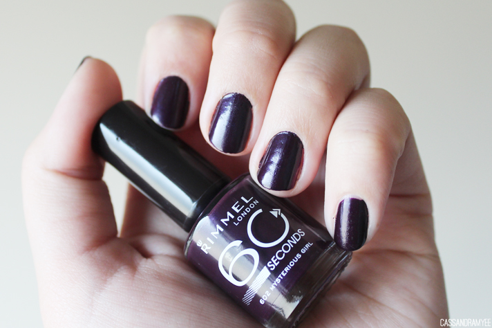 NOTD // Rimmel 60 Seconds in Mysterious Girl 