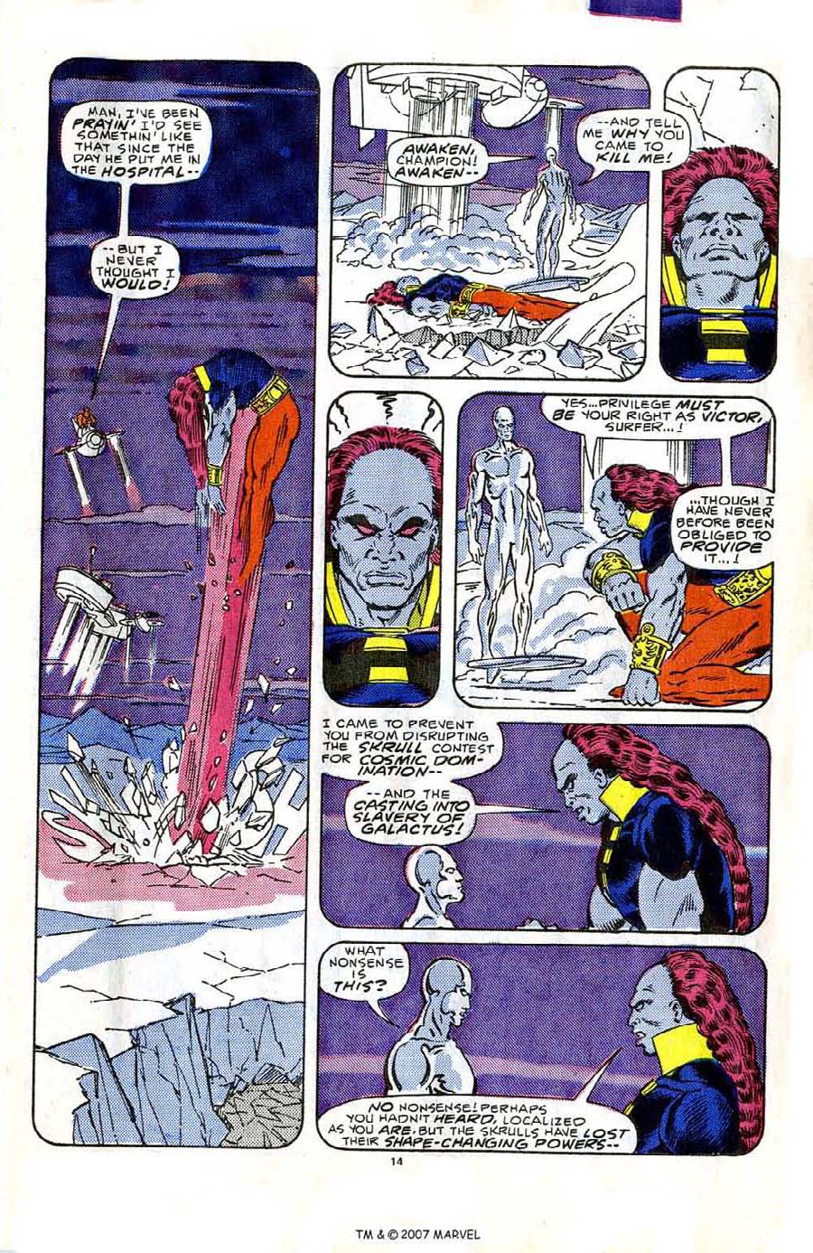 Silver Surfer (1987) Issue #1 #9 - English 19