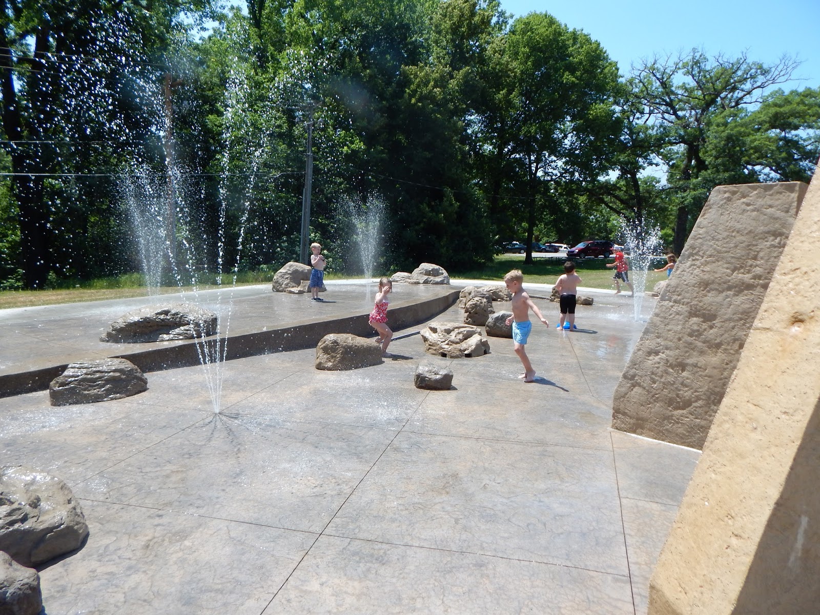 i'm going to make it (after all) Greenwood Park Splash Pad!
