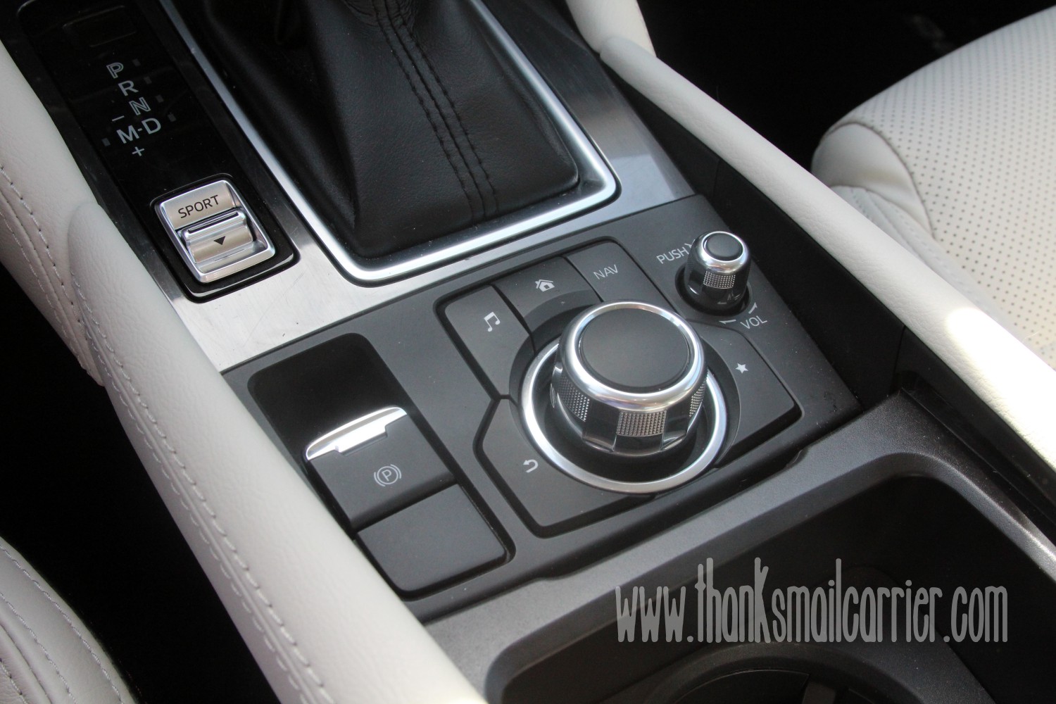 Mazda6 knob controls