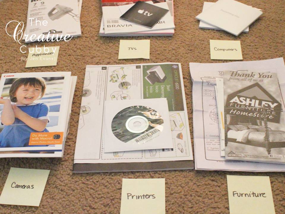 The Creative Cubby Household Manuals Organizer