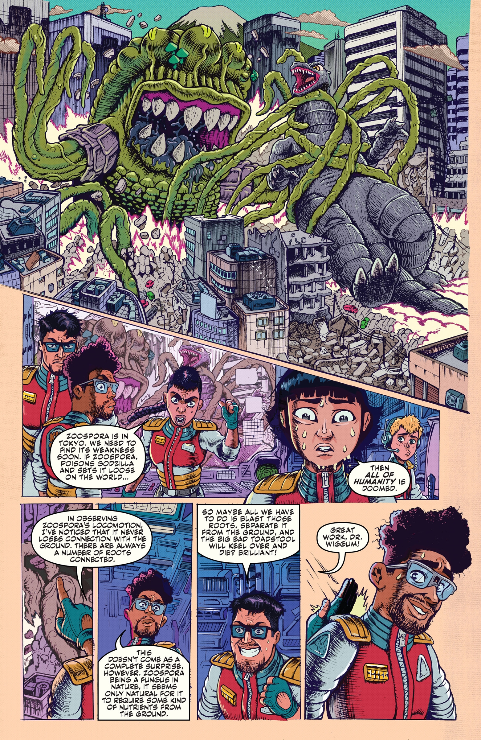 Godzilla: War for Humanity chapter 4 page 6