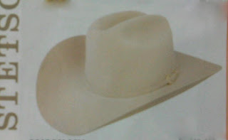 Stetson Dallas Hat worn by Larry Hagman