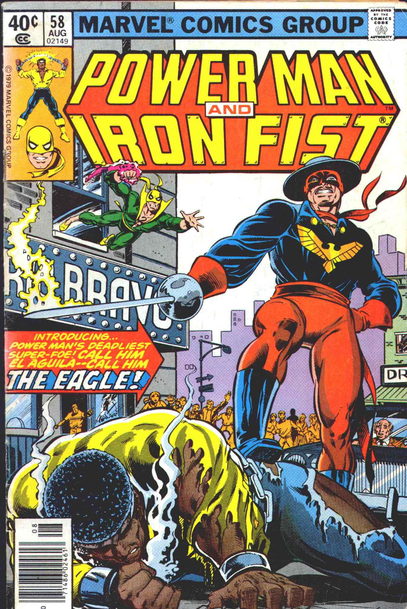 Read online Power Man and Iron Fist (1978) comic -  Issue #58 - 1