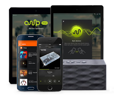 AmpMe connects phones and tablets to create one giant speaker