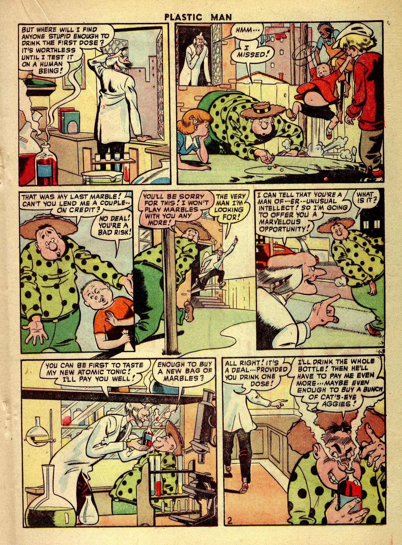 Read online Plastic Man (1943) comic -  Issue #14 - 27