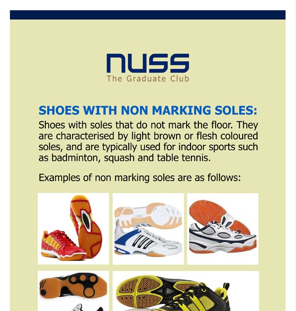NUSS Badminton Section SHOES WITH NON MARKING SOLES nuss-badminton-section-shoes-with-non-marking-soles