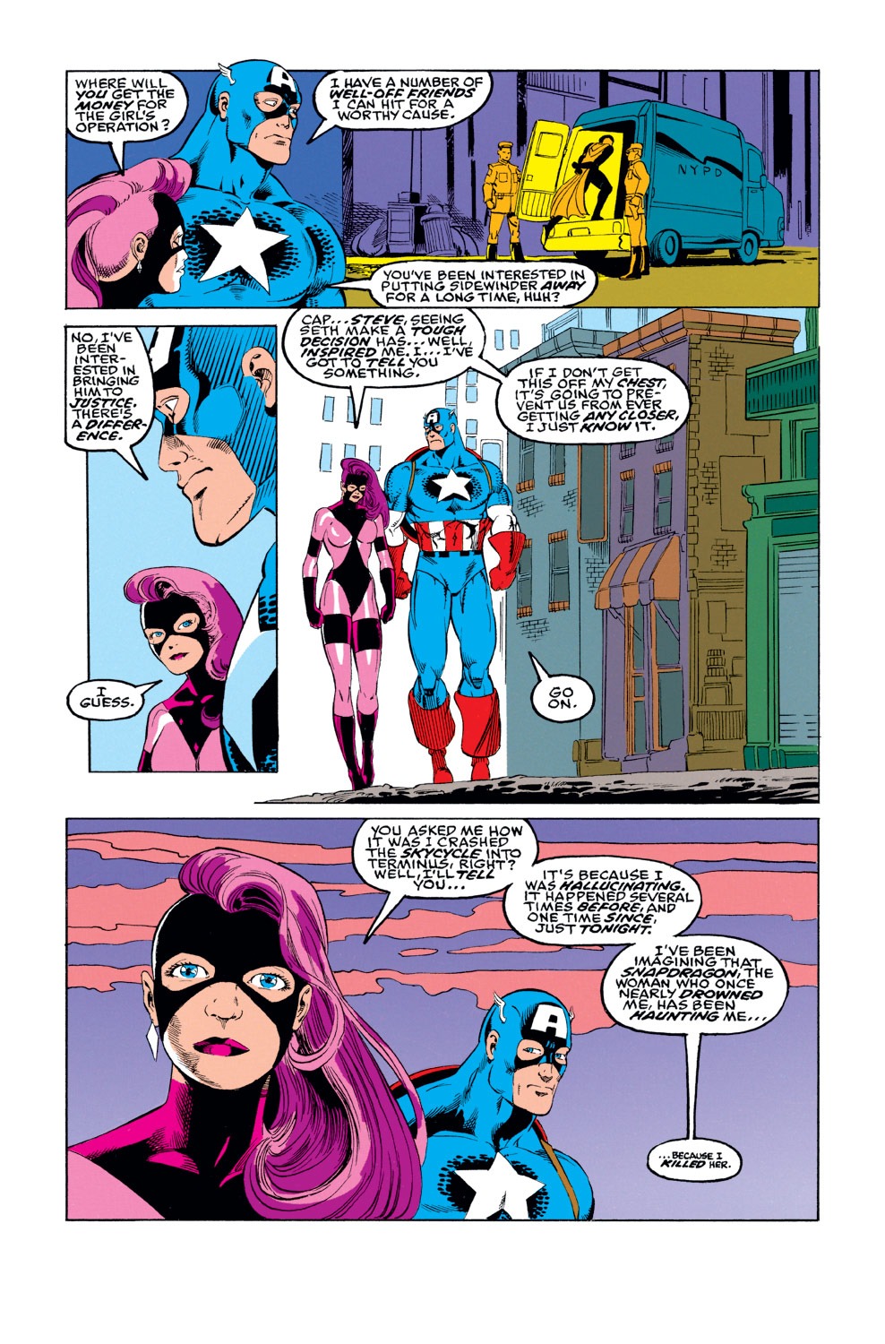 Read online Captain America (1968) comic -  Issue #424 - 21