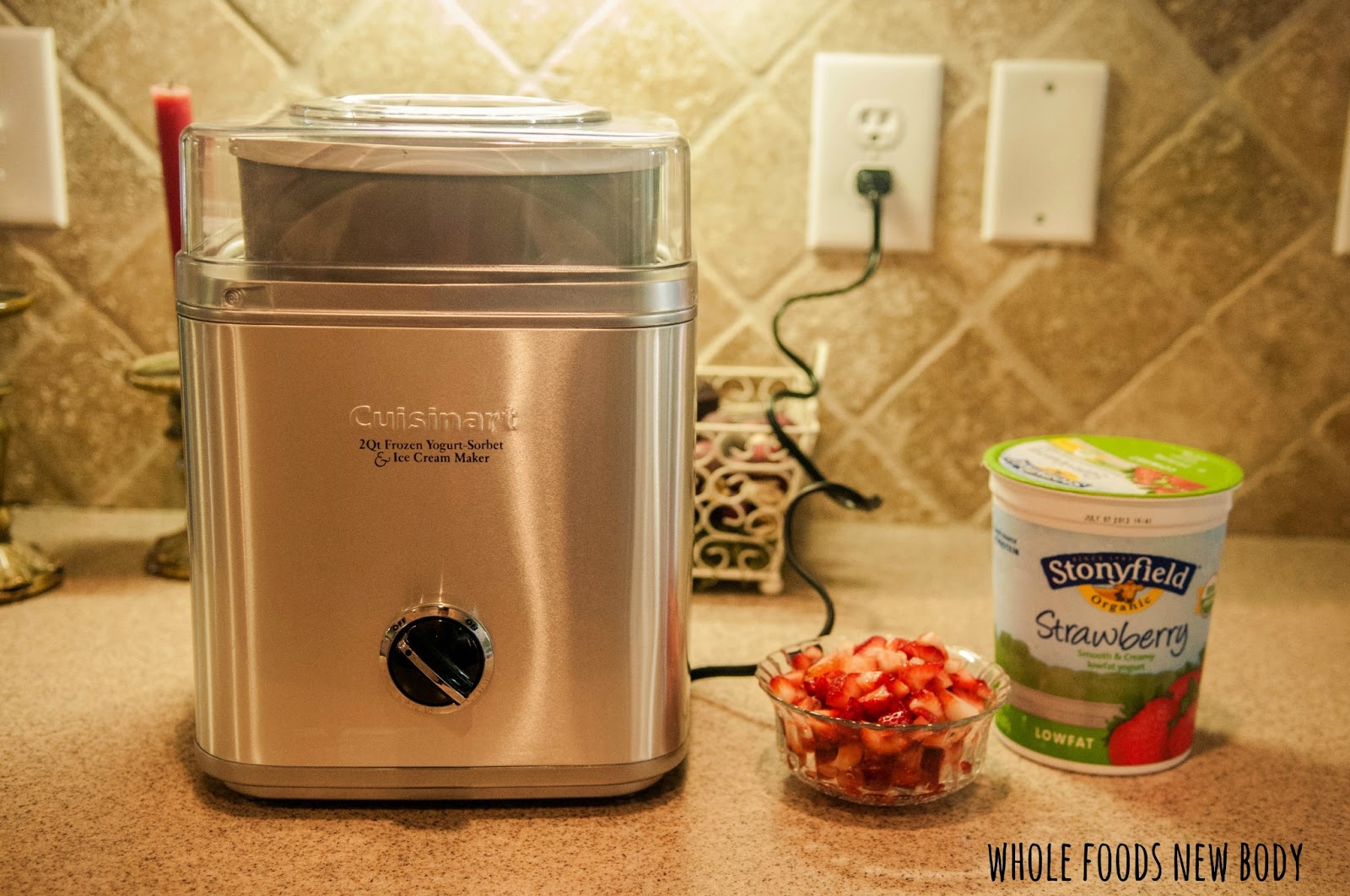 Whole Foods New Body {2 Ingredient Healthy Frozen Yogurt}