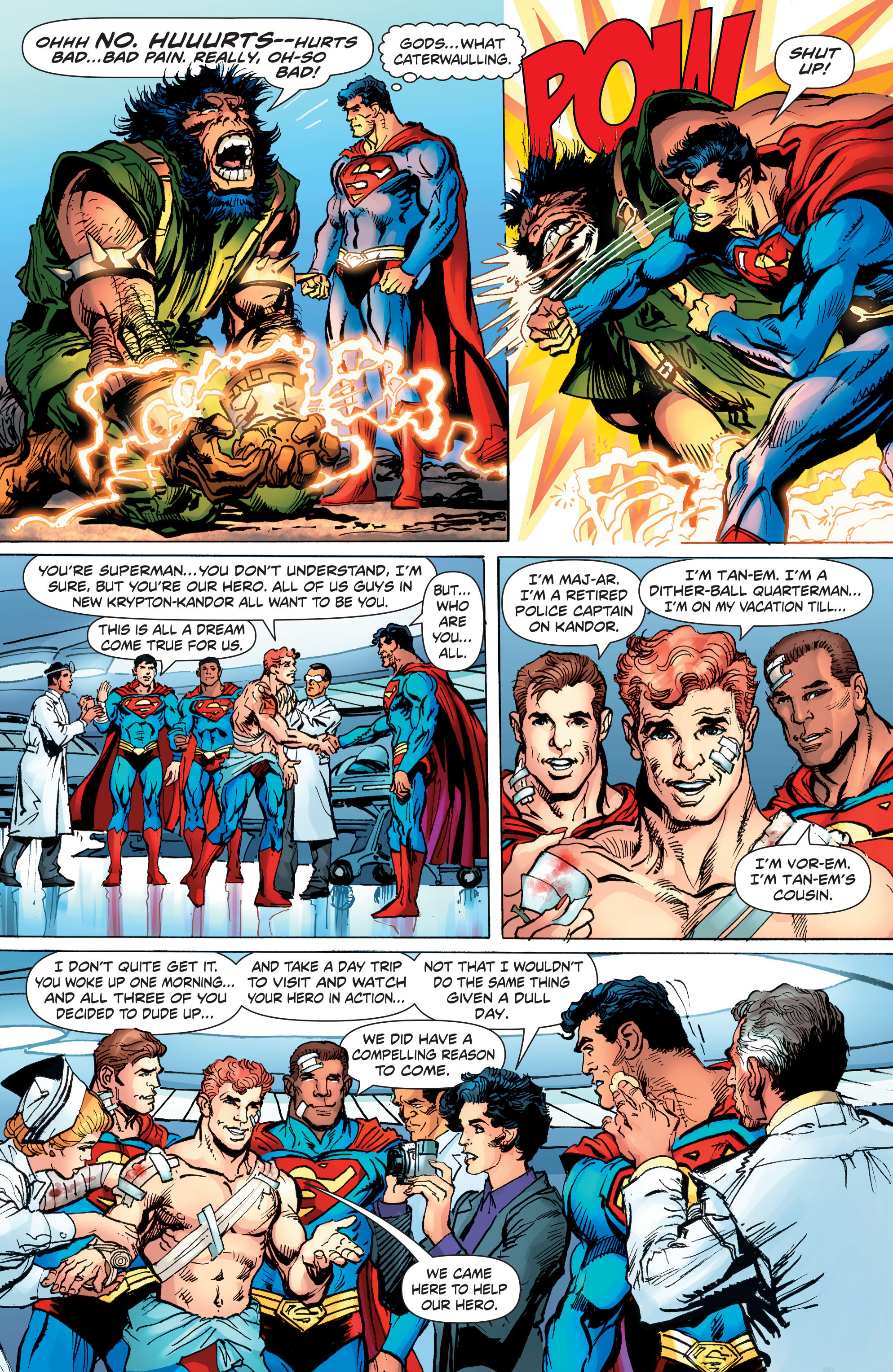 Read online Superman: The Coming of the Supermen comic -  Issue #2 - 9