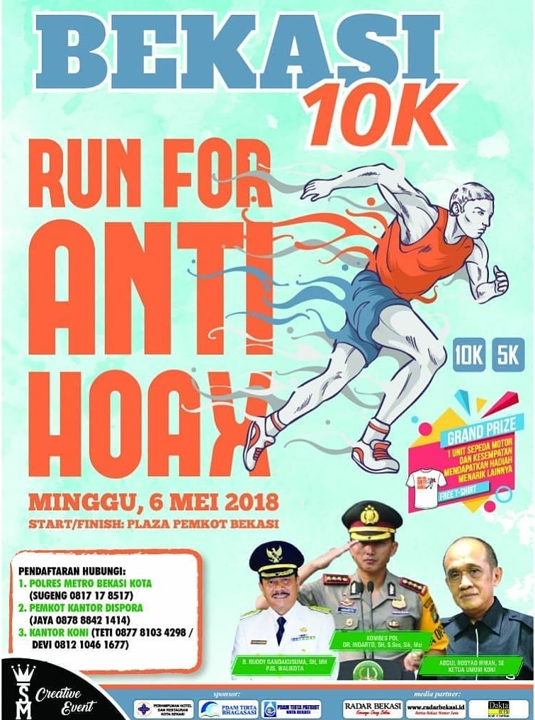 Run For Anti Hoax • 2018 Run For Anti Hoax • 2018