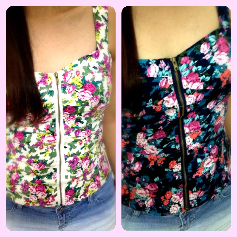 Singapore Reviews The Closet Lover Floral Bustier
