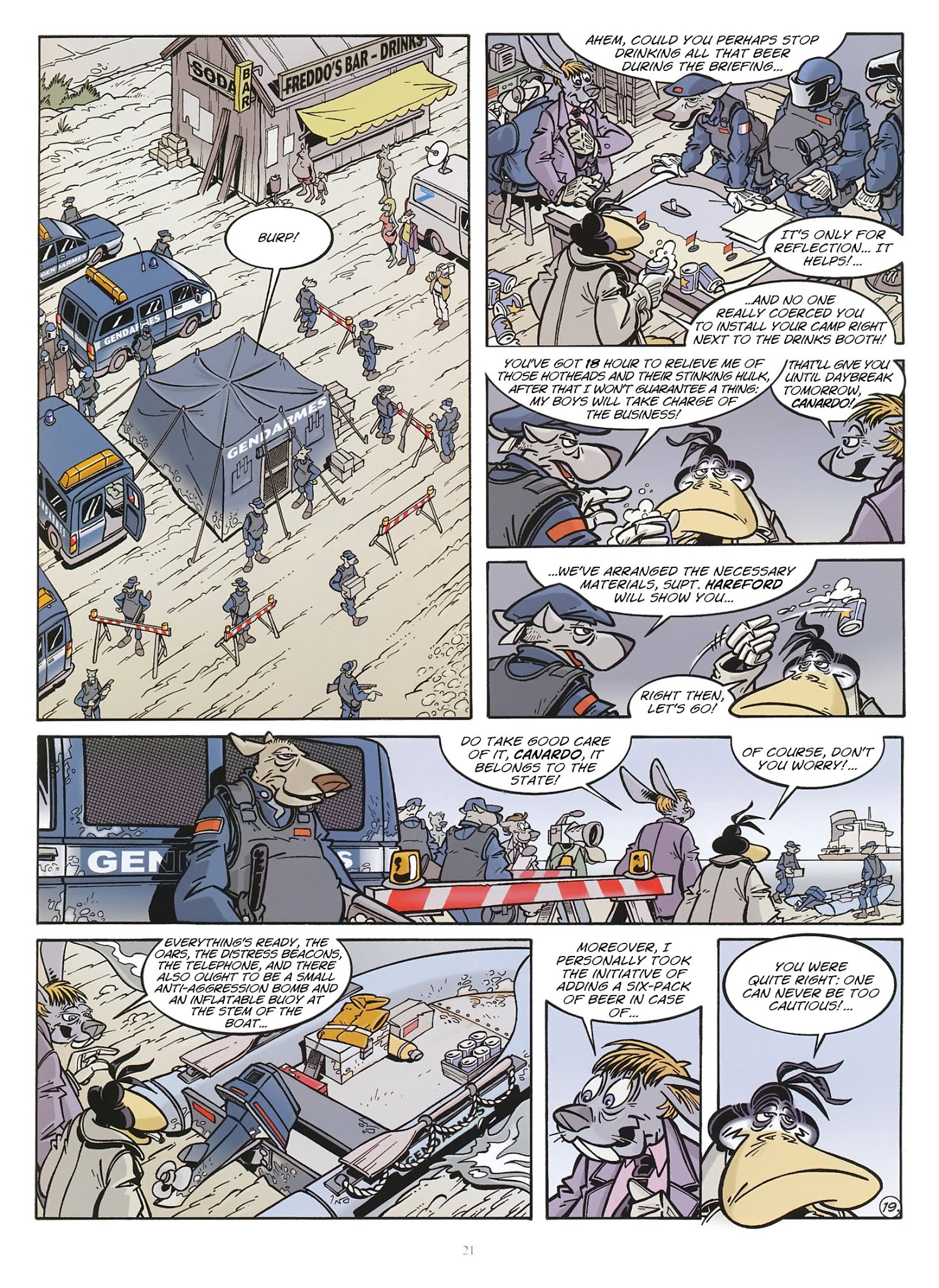 Read online Une enquête de l'inspecteur Canardo comic -  Issue #14 - 22