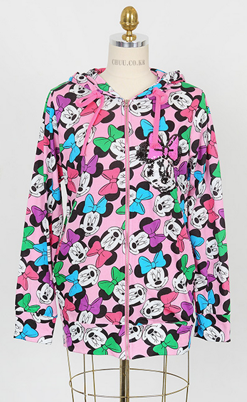 [Chuu] Minnie Mouse Hooded Jacket | KSTYLICK - Latest Korean Fashion ...