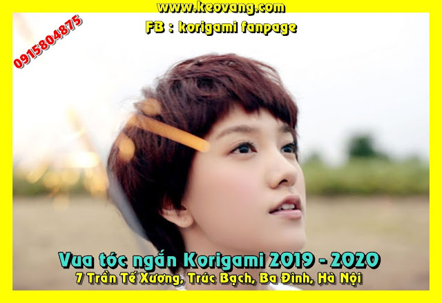 Vua tóc ngắn Korigami cắt tóc tomboy Kawai đẹp nhất Việt Nam 2019 2020